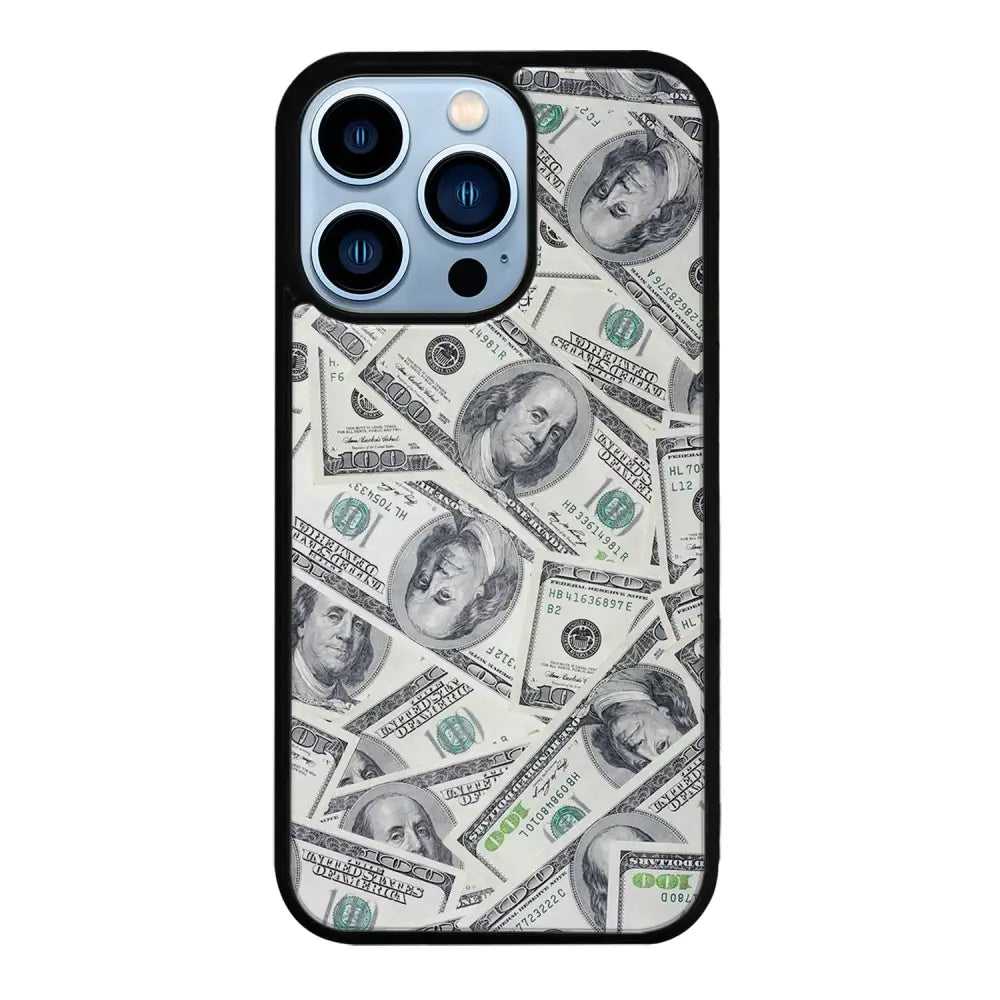 iPhone 13 Pro Max seteli suojakuoret - Dollarit - Ei