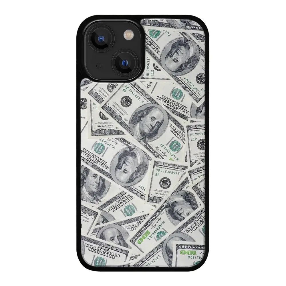 iPhone 13 seteli suojakuoret - Dollarit - Ei