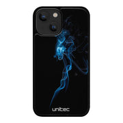 iPhone 13 suojakuoret - Blue Smoke On Black - Ei