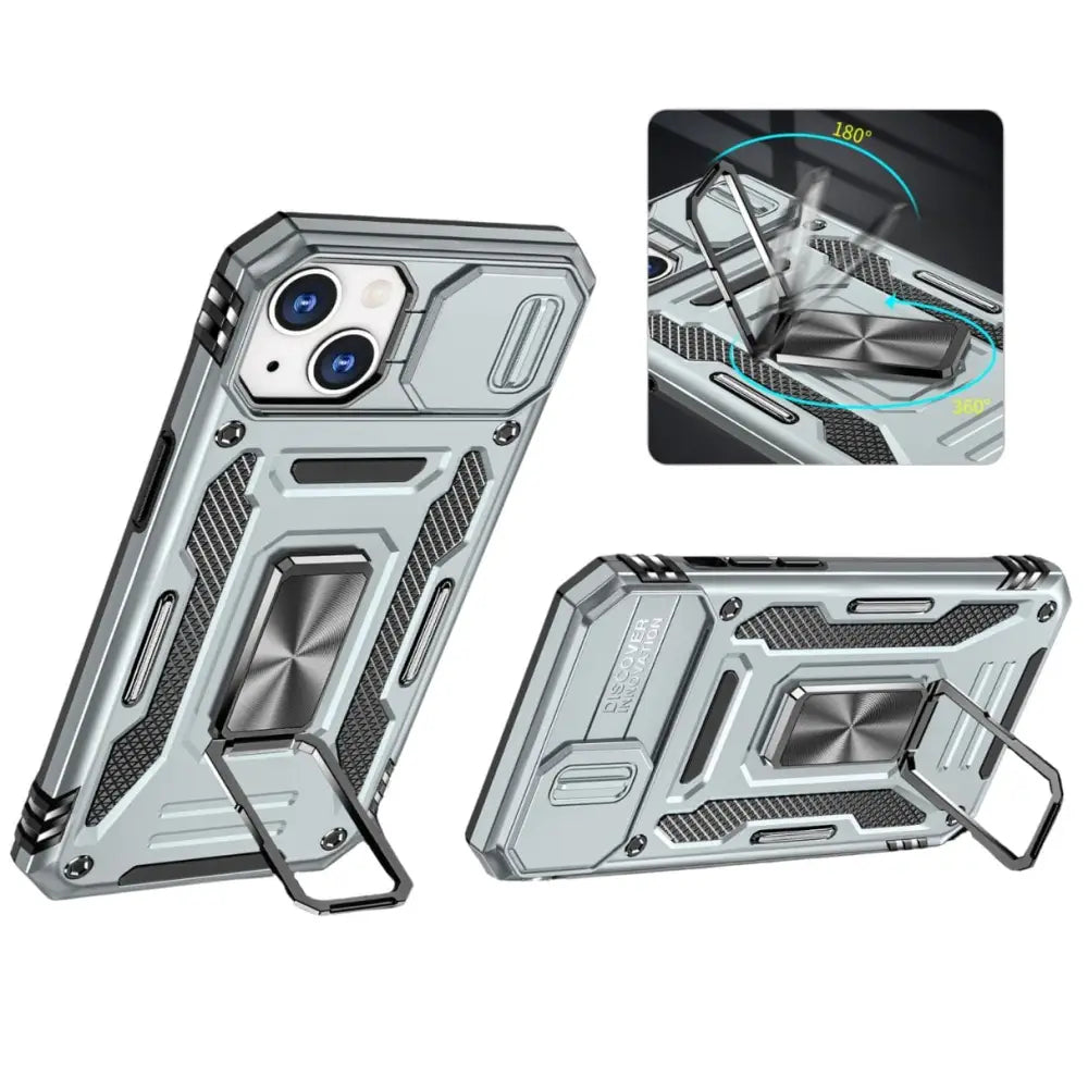 iPhone 14 Plus Armor suojakuori - Harmaa