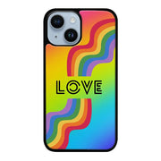 iPhone 14 pride suojakuoret - Love - Ei