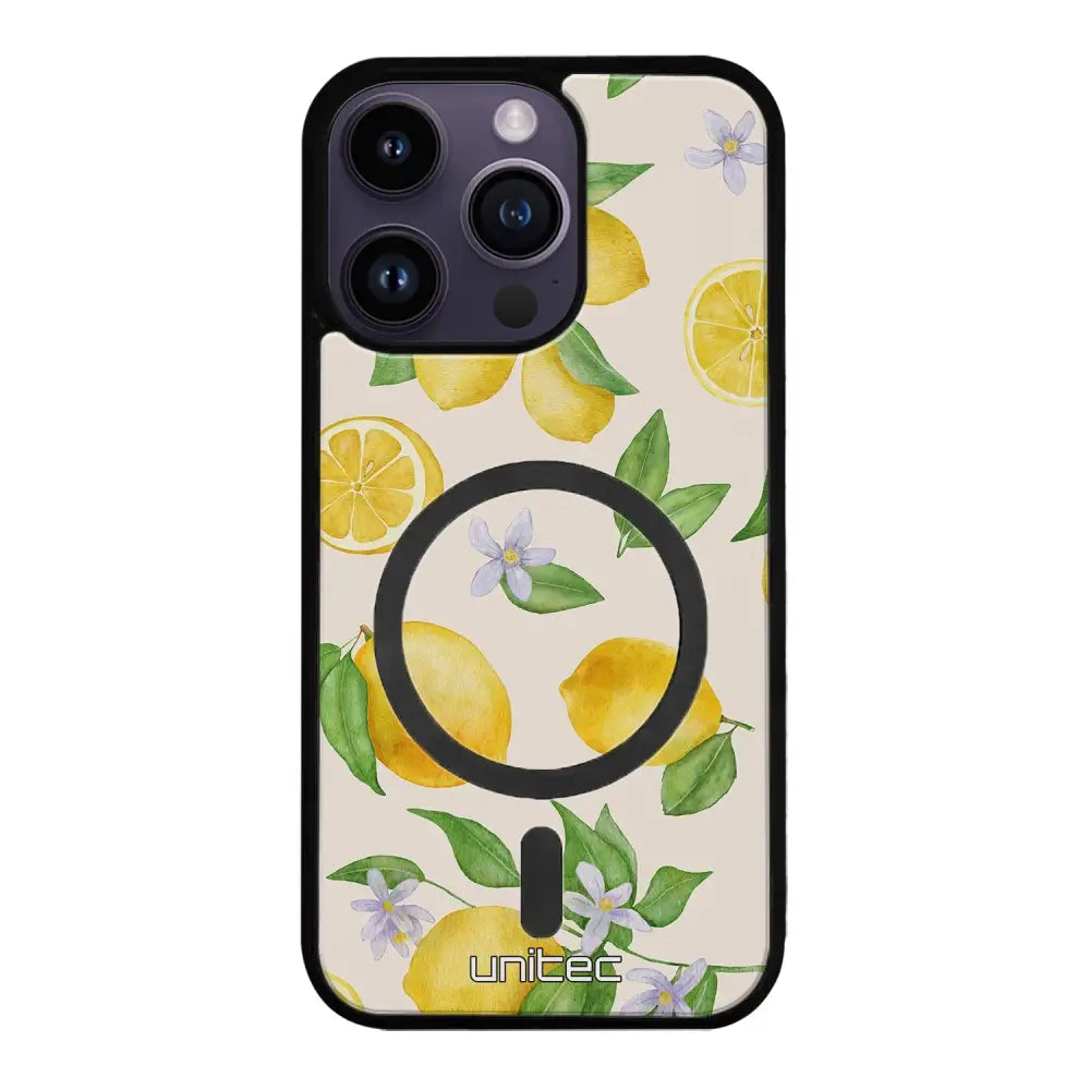 iPhone 14 Pro hedelmä suojakuoret - Lemon