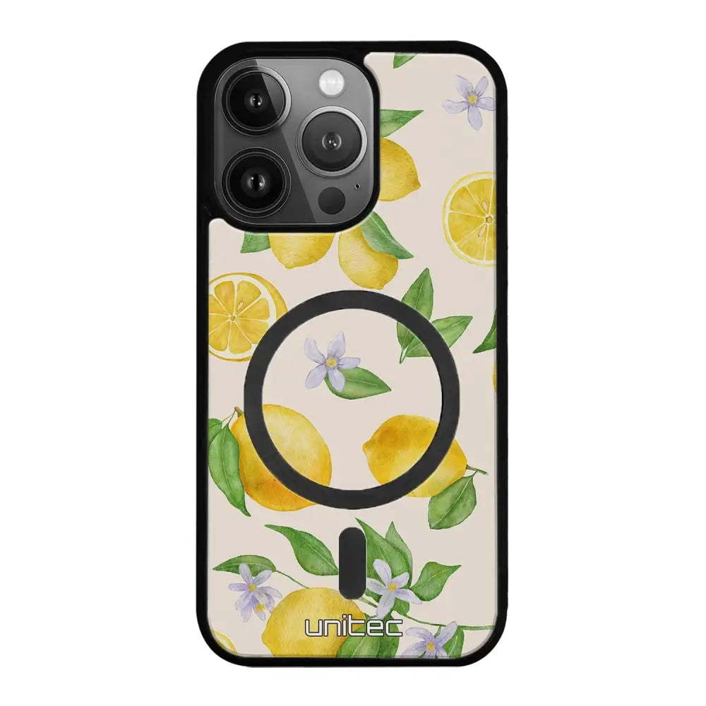iPhone 14 Pro Max hedelmä suojakuoret - Lemon