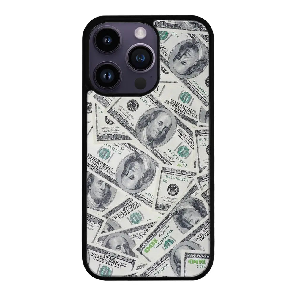 iPhone 14 Pro seteli suojakuoret - Dollarit - Ei