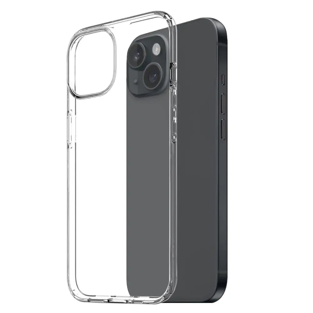 iPhone 14 Silikonikuori - Läpinäkyvä