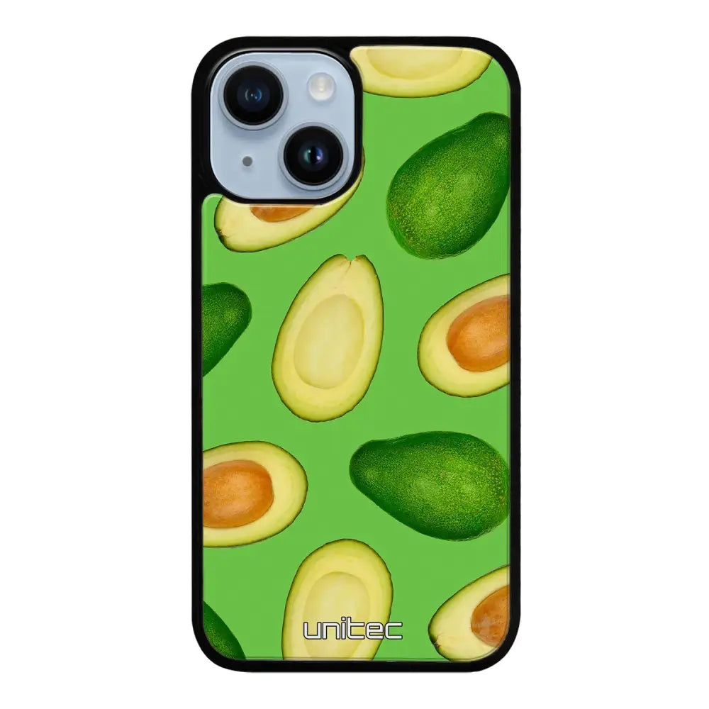 iPhone 15 hedelmä suojakuoret - Avocados - Ei