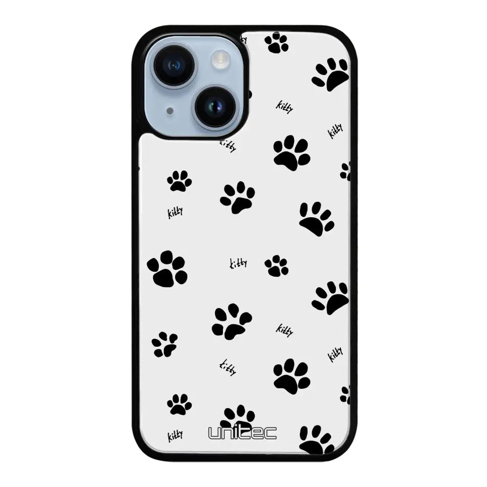 iPhone 15 kissa suojakuoret - Cat Paws - Ei