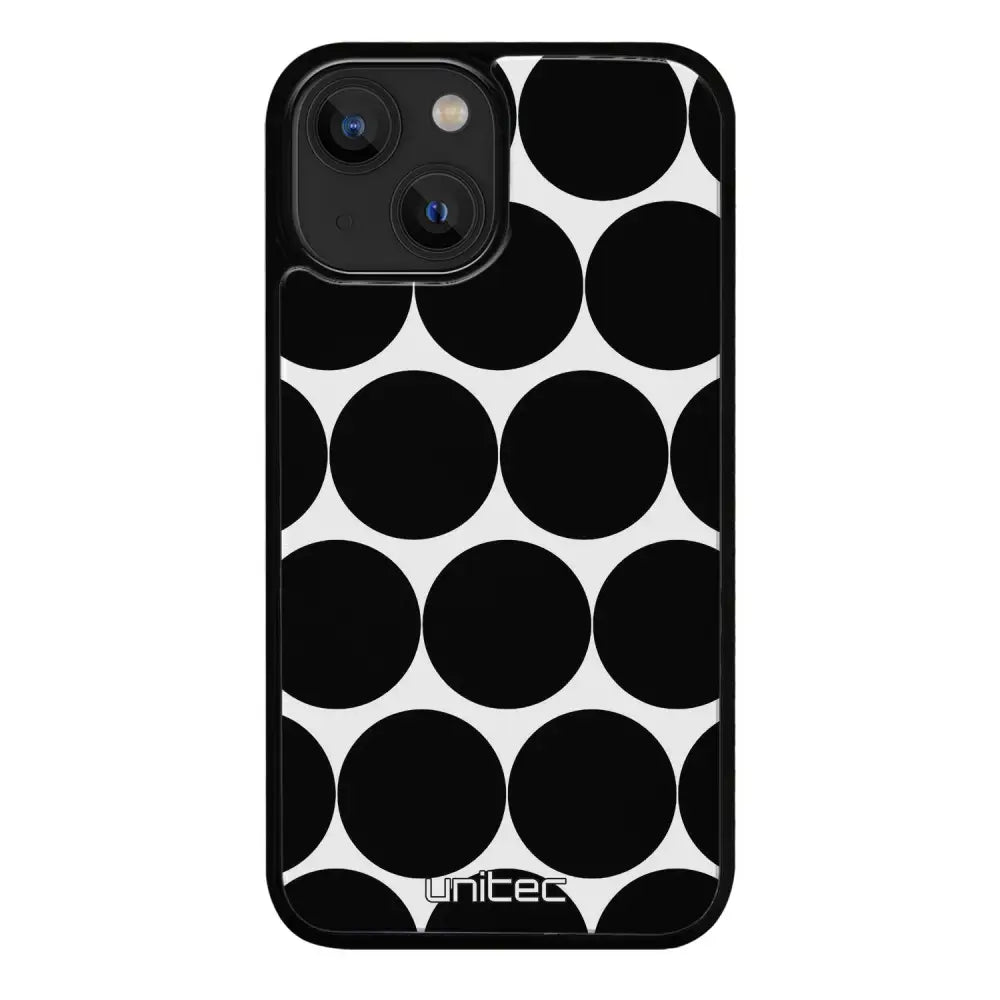 iPhone 15 Plus pallo suojakuoret - Musta Pallo - Ei