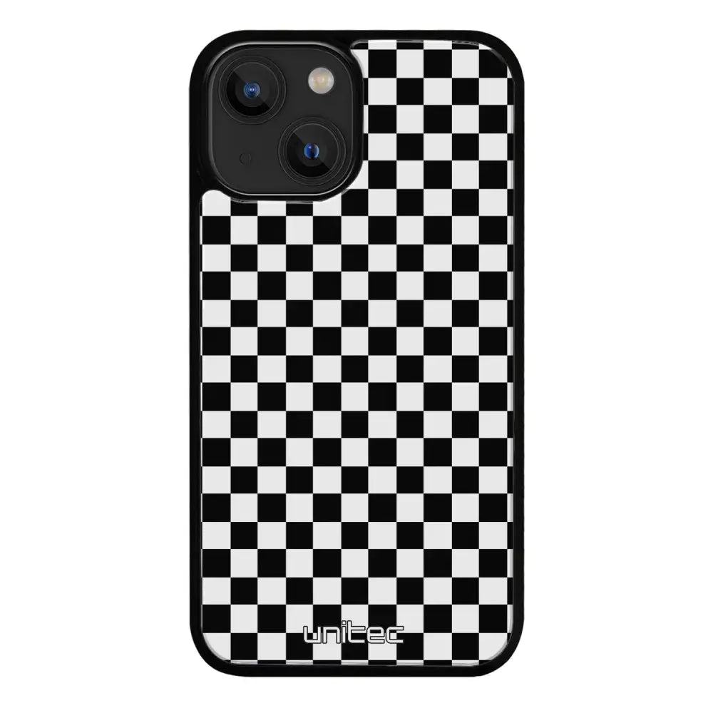 iPhone 15 Plus suojakuoret - Black And White - Ei