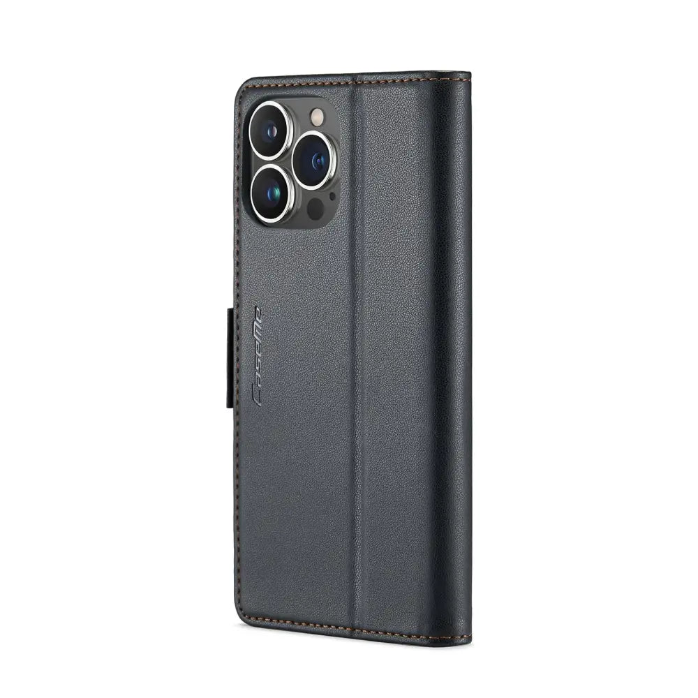 iPhone 15 Pro Max Lompakko suojakotelo RFID - Musta - CaseMe