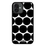 iPhone 16 pallo suojakuoret - Musta Pallo - Ei