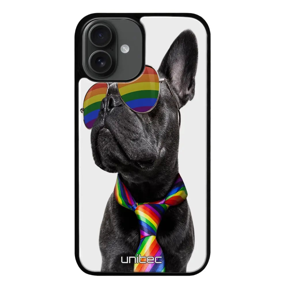 iPhone 16 Plus pride suojakuoret - Pride Dog - Ei