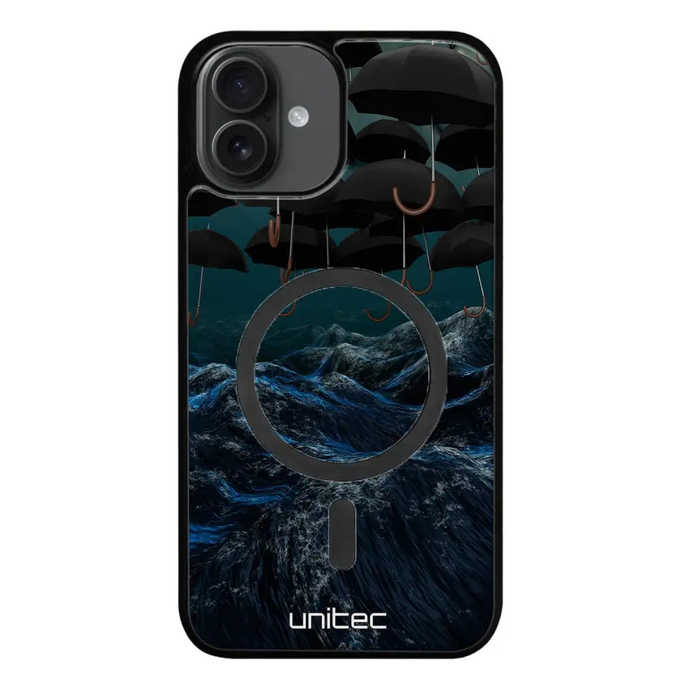 iPhone 16 Plus suojakuoret - Umbrella Storm
