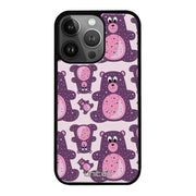 iPhone 16 Pro Max suojakuoret - Purple Teddy Bear - Ei