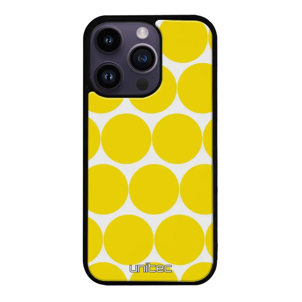 iPhone 16 Pro pallo suojakuoret - Keltainen Pallo - Ei