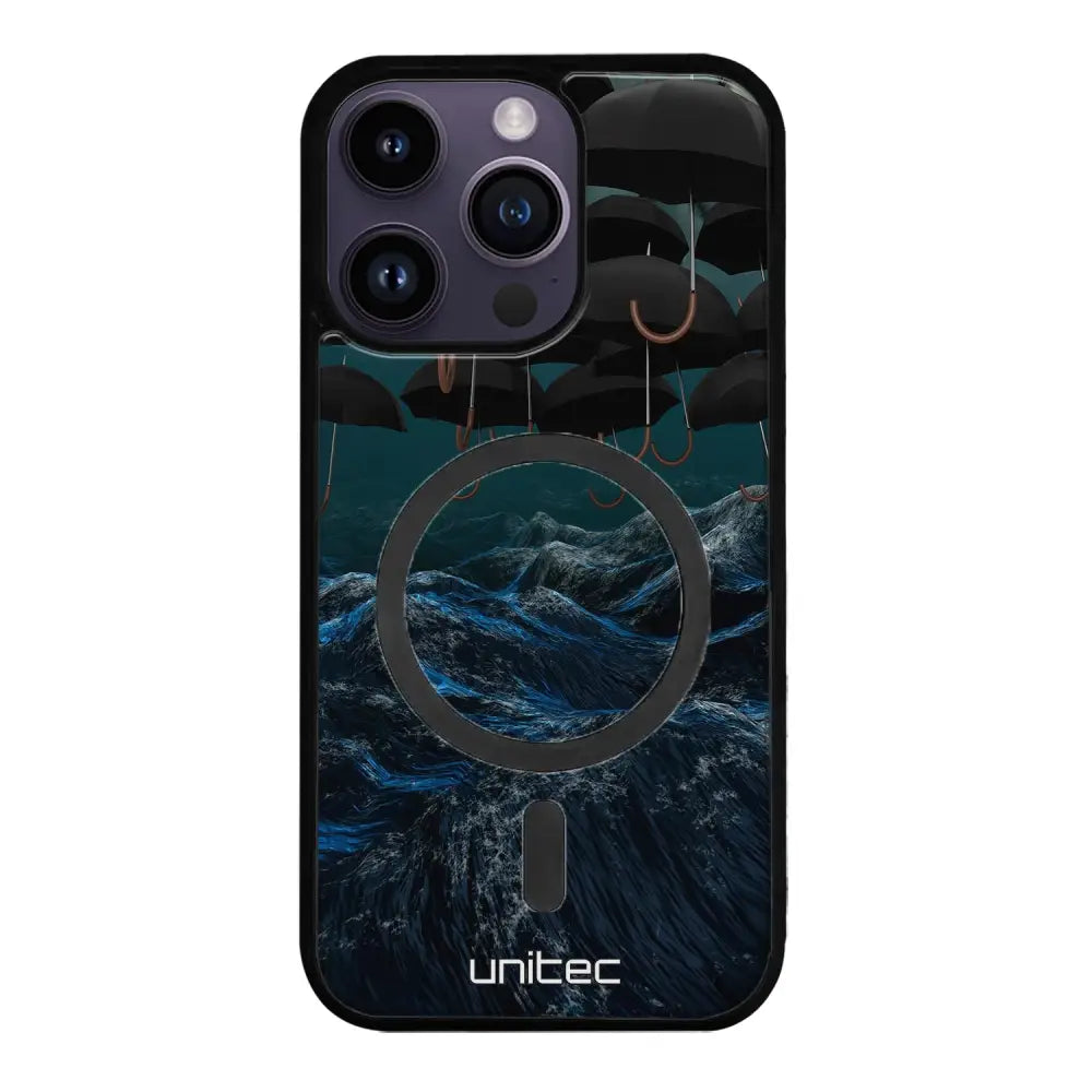iPhone 16 Pro suojakuoret - Umbrella Storm