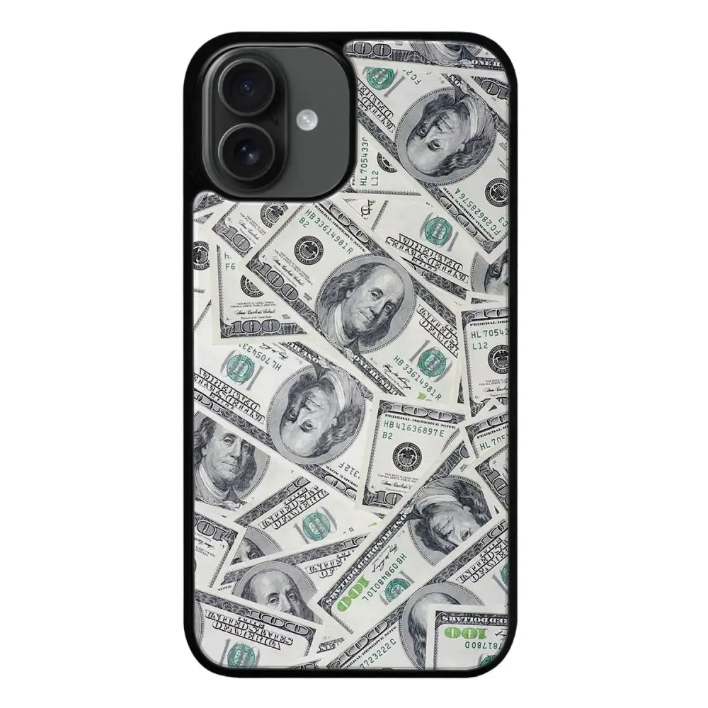 iPhone 16 seteli suojakuoret - Dollarit - Ei
