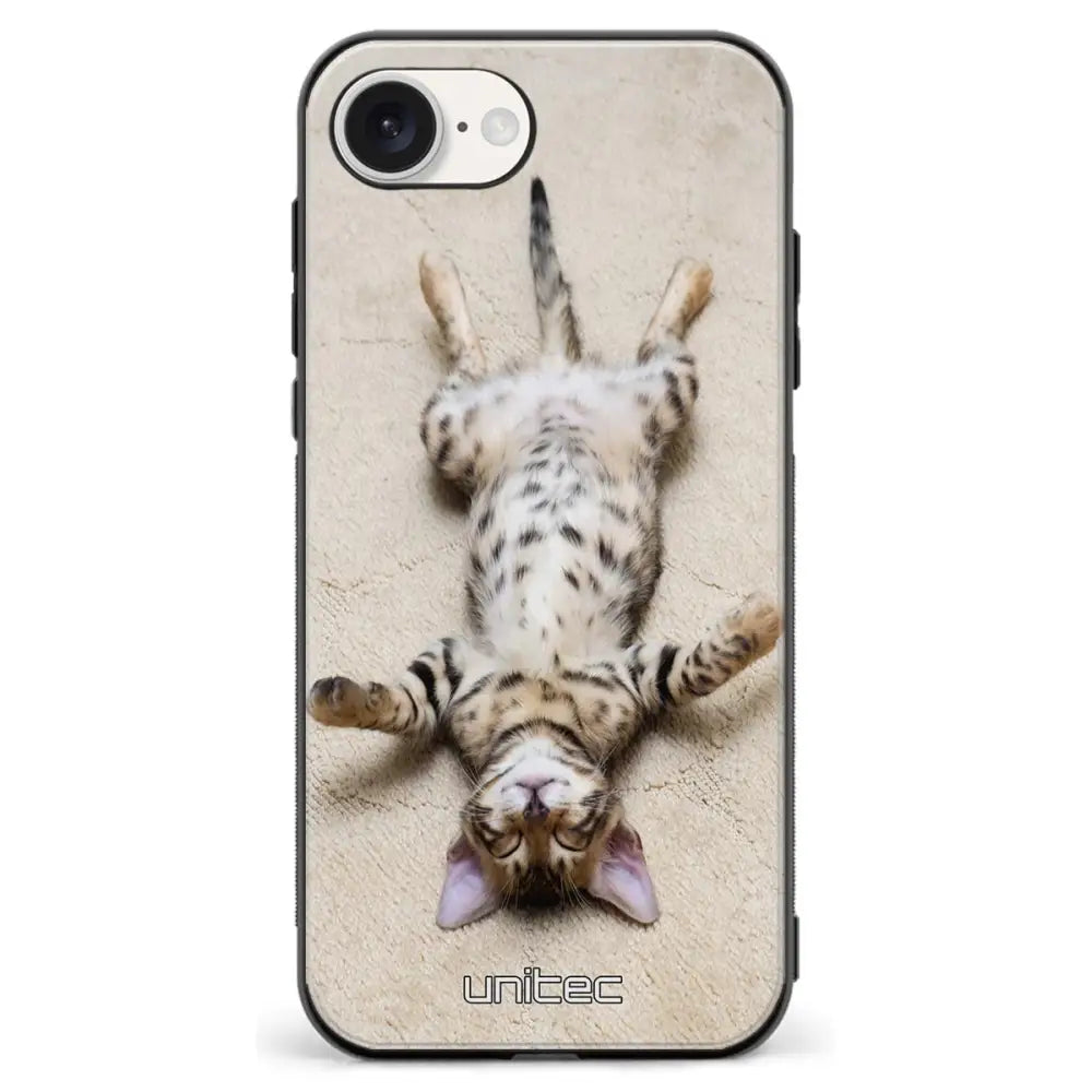 iPhone 16e kissa suojakuoret Relaxing Cat Ei