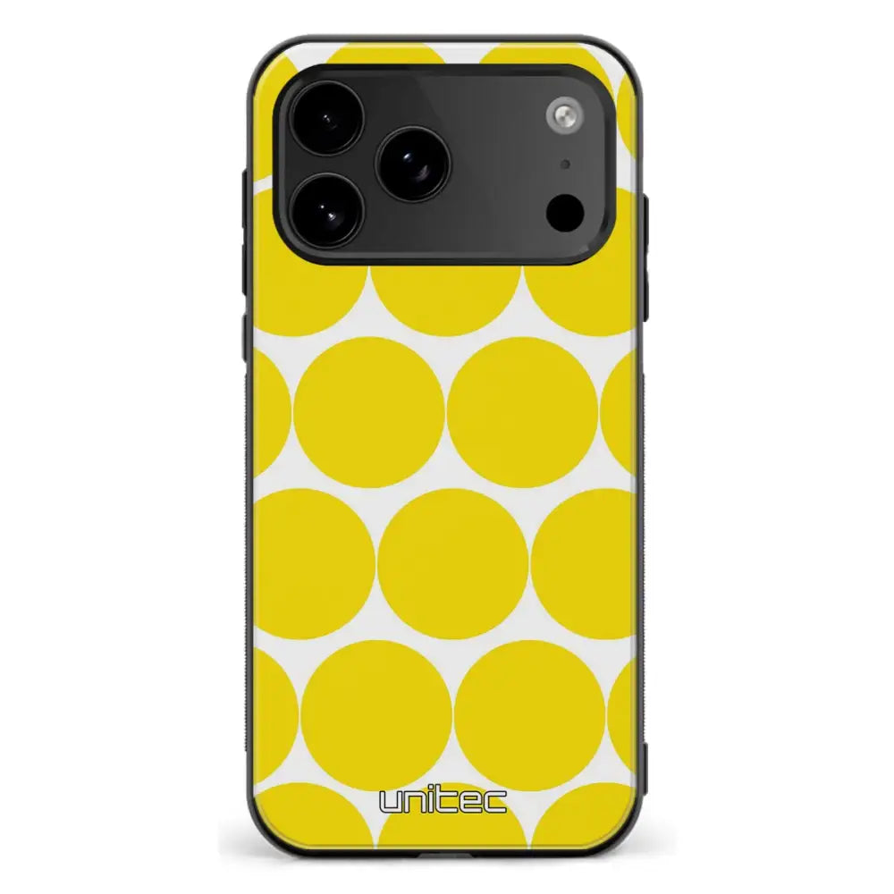 iPhone 17 Pro Max pallo suojakuoret Keltainen Pallo Ei