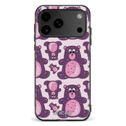 iPhone 17 Pro Max suojakuoret Purple Teddy Bear Ei