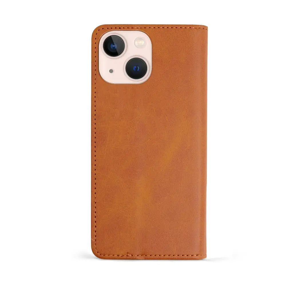 iPhone 14 Plus Unitec Lompakko Suojakotelo Ruskea