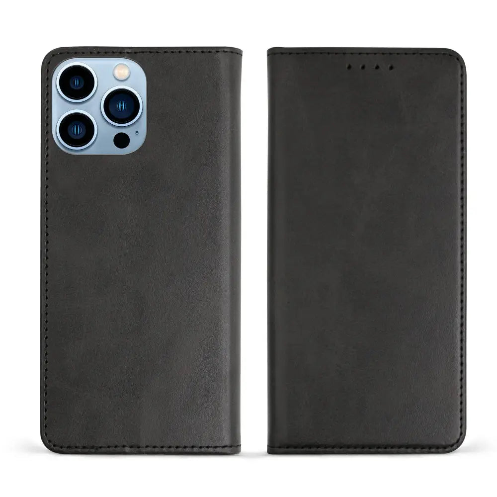iPhone 14 Pro Max Unitec Lompakko Suojakotelo Musta