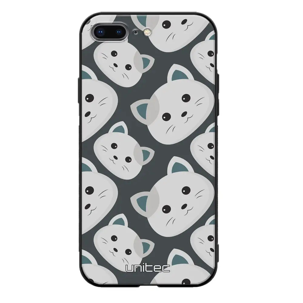 iPhone 7 Plus kissa suojakuoret - Kittens - Ei