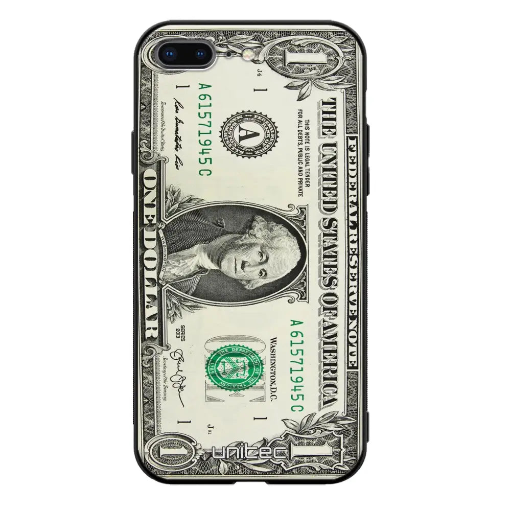 iPhone 7 Plus seteli suojakuoret - Dollar - Ei