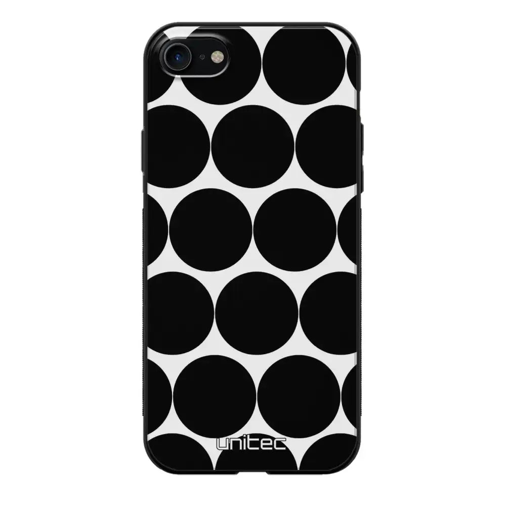 iPhone 8 pallo suojakuoret - Musta Pallo - Ei