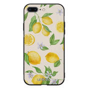 iPhone 8 Plus hedelmä suojakuoret - Lemon - Ei