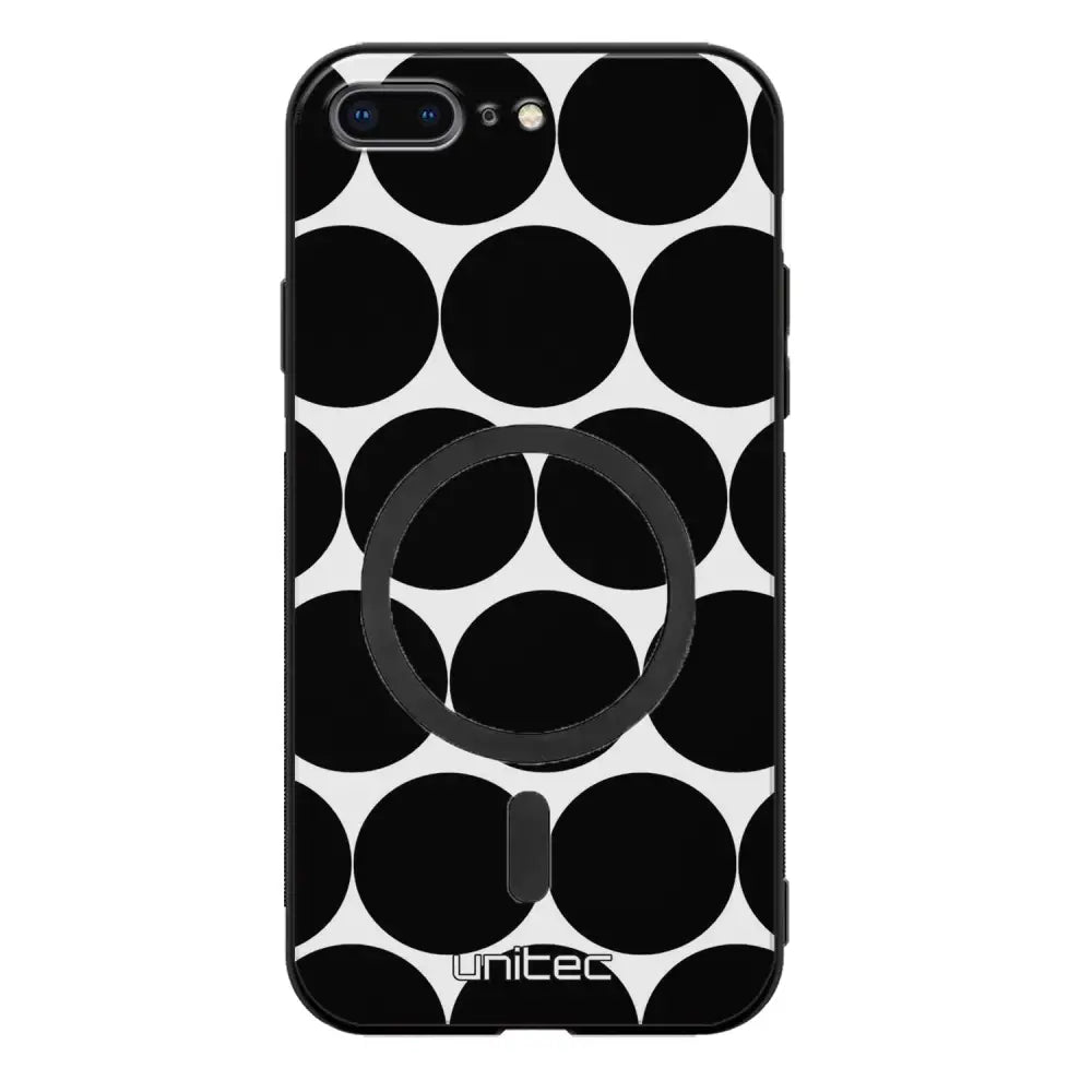 iPhone 8 Plus pallo suojakuoret - Musta Pallo