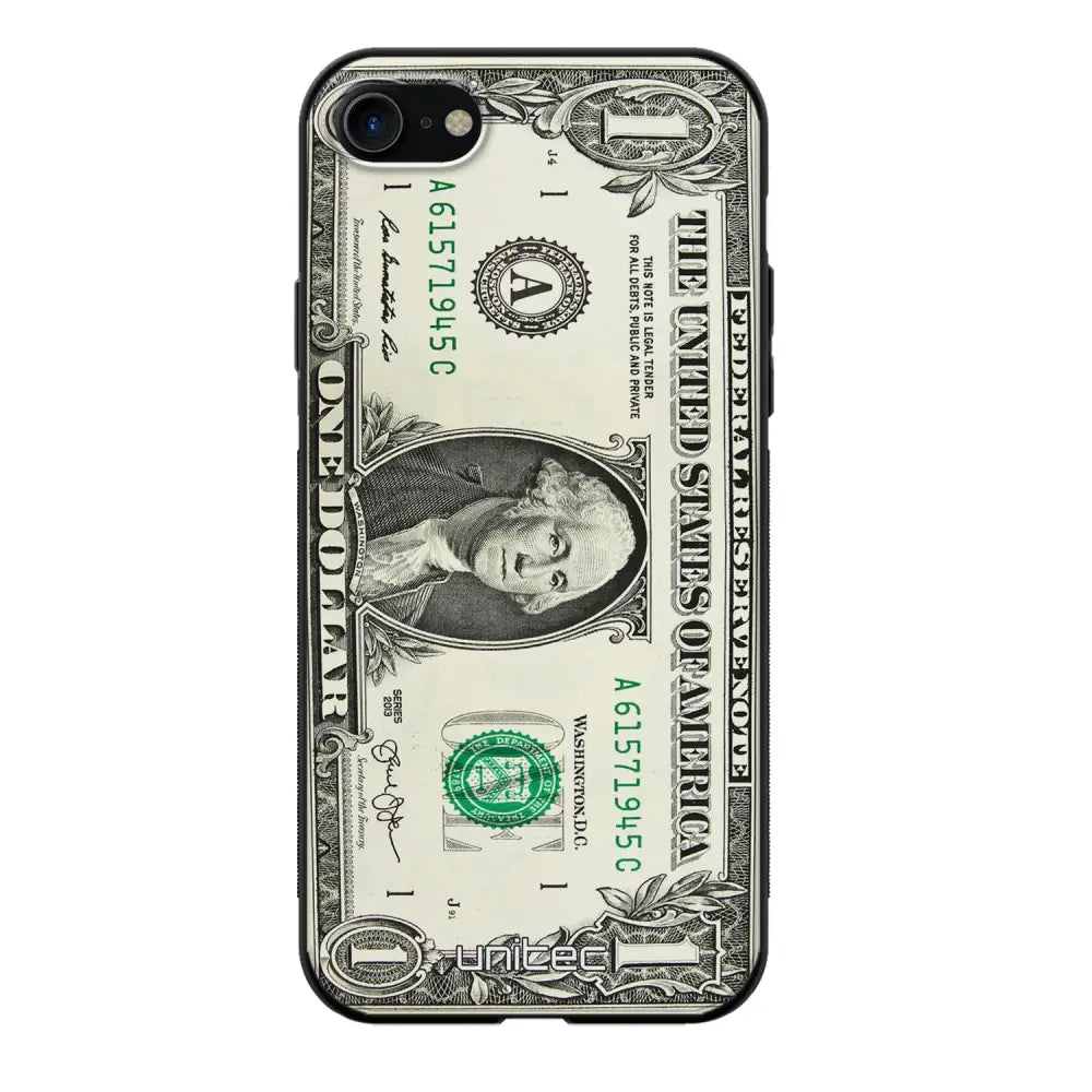 iPhone SE 2022 seteli suojakuoret - Dollar - Ei