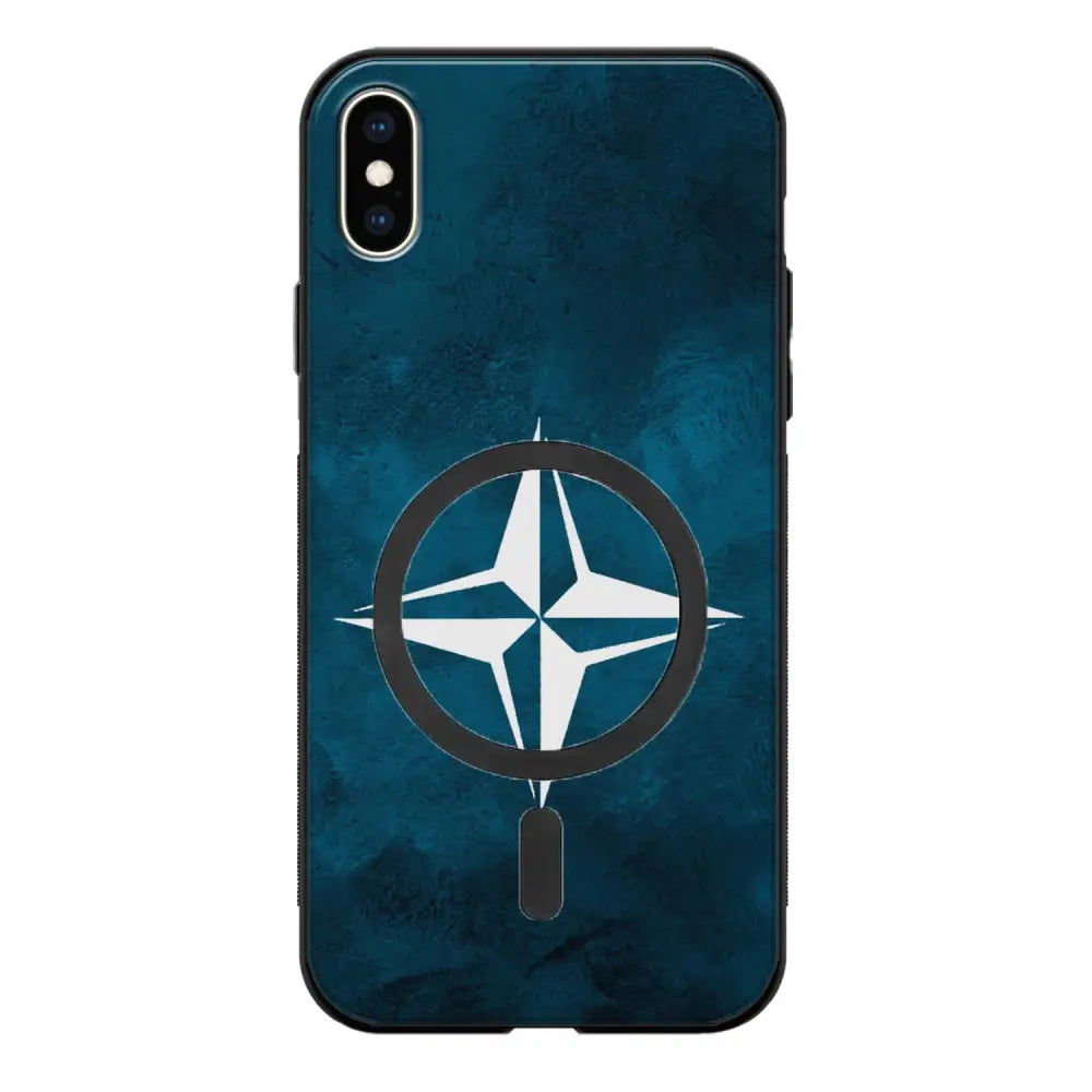 iPhone X nato suojakuoret - Sininen