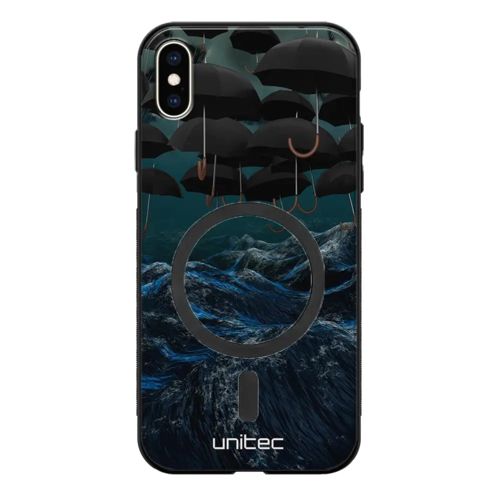 iPhone X suojakuoret - Umbrella Storm
