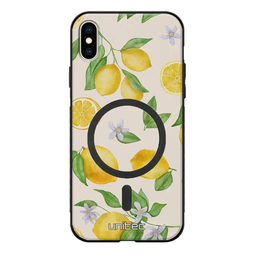 iPhone XS hedelmä suojakuoret - Lemon