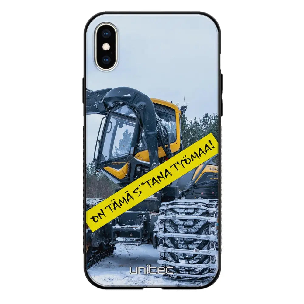 iPhone XS Max meemi suojakuoret - Työmaa - Ei