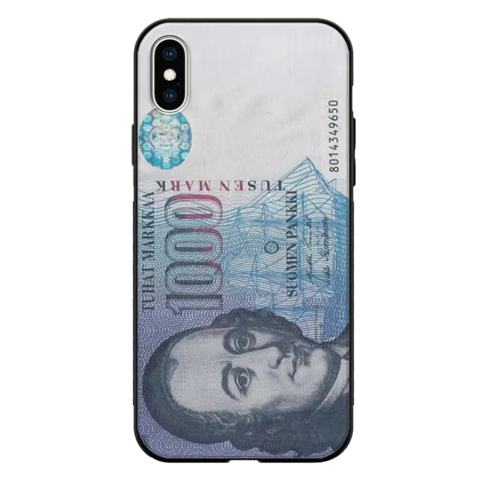 iPhone XS Max seteli suojakuoret - Tonnin Seteli - Ei