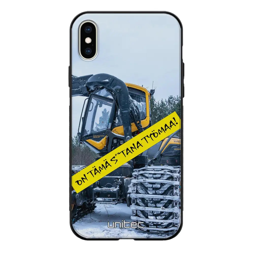 iPhone XS meemi suojakuoret - Työmaa - Ei