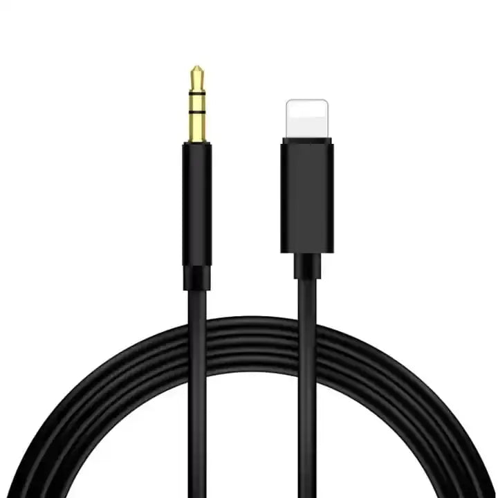 Lightning - 3,5mm Kaapeli 1m - Musta