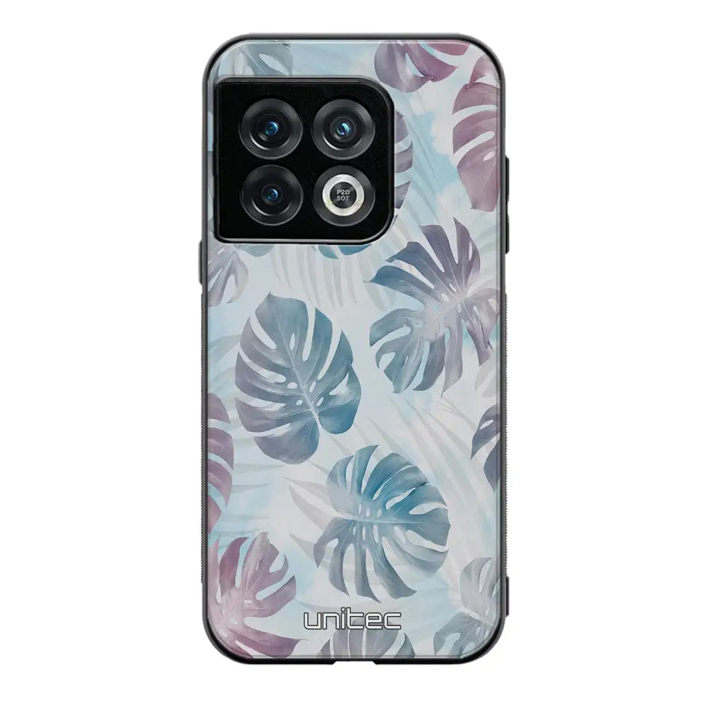 OnePlus 10 Pro kukka suojakuoret - Monstera Texture - Ei