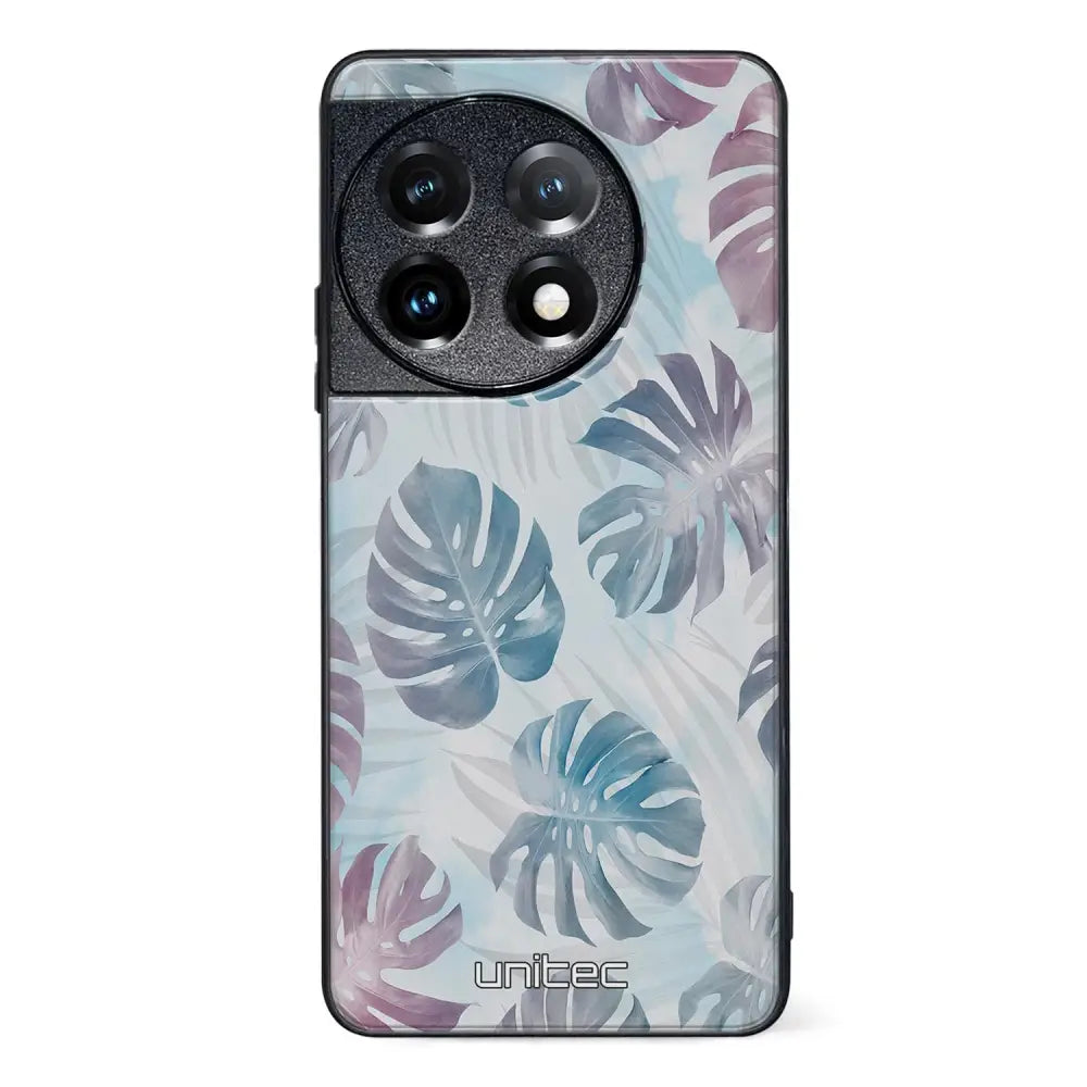 OnePlus 11 kukka suojakuoret - Monstera Texture - Ei