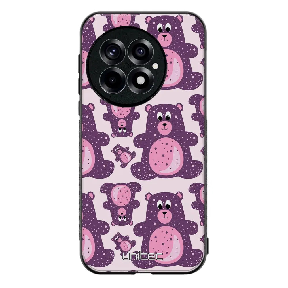 OnePlus 13 suojakuoret - Purple Teddy Bear - Ei