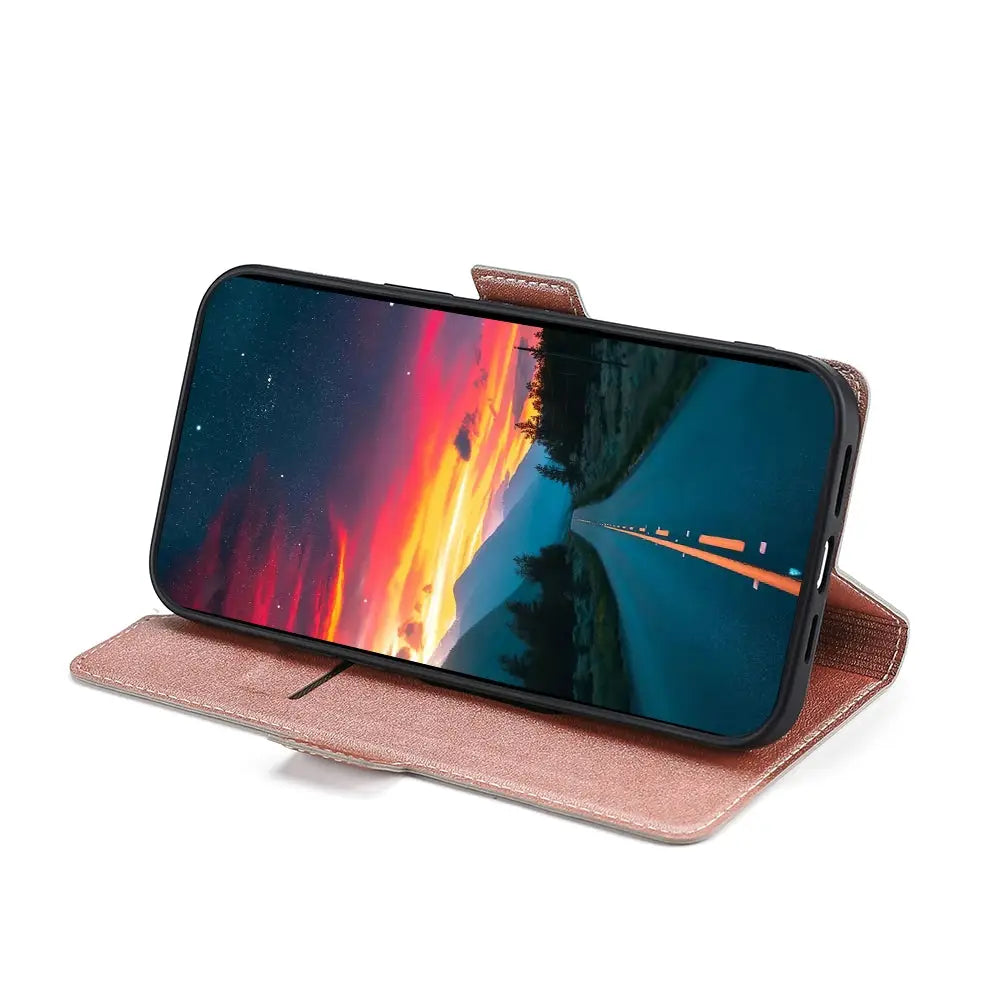 OnePlus Nord CE 3 Lite Lompakko Suojakuori - Ruusukulta