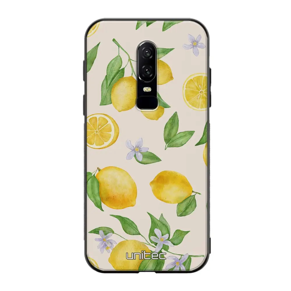 OnePlus 6 hedelmä suojakuoret - Lemon - Ei