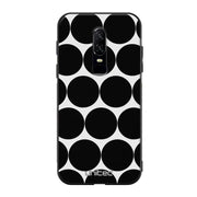 OnePlus 6 pallo suojakuoret - Musta Pallo - Ei