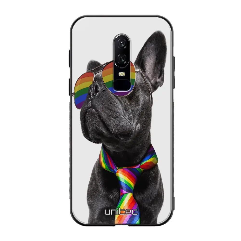 OnePlus 6 pride suojakuoret - Pride Dog - Ei