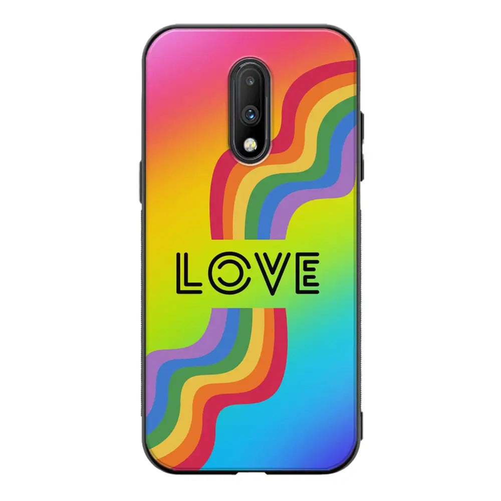 OnePlus 7 pride suojakuoret - Love - Ei
