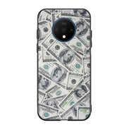 OnePlus 7T seteli suojakuoret - Dollarit - Ei