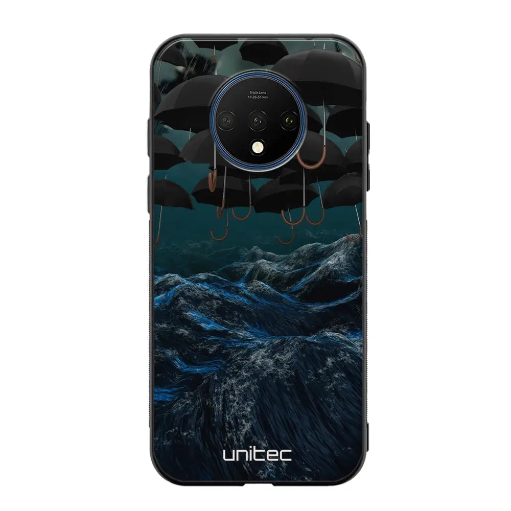OnePlus 7T suojakuoret - Umbrella Storm - Ei