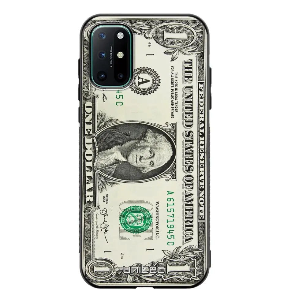OnePlus 8T seteli suojakuoret - Dollar - Ei